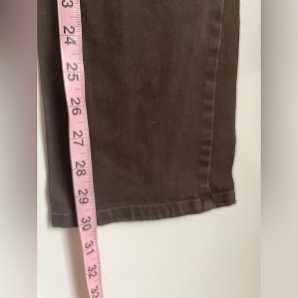 H & M Brown straight leg jeans size 6 - Picture 7 of 9